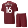 Conjunto (Camiseta+Pantalón Corto) Manchester City Rodrigo 16 Tercera Equipación 2024-25 - Niño